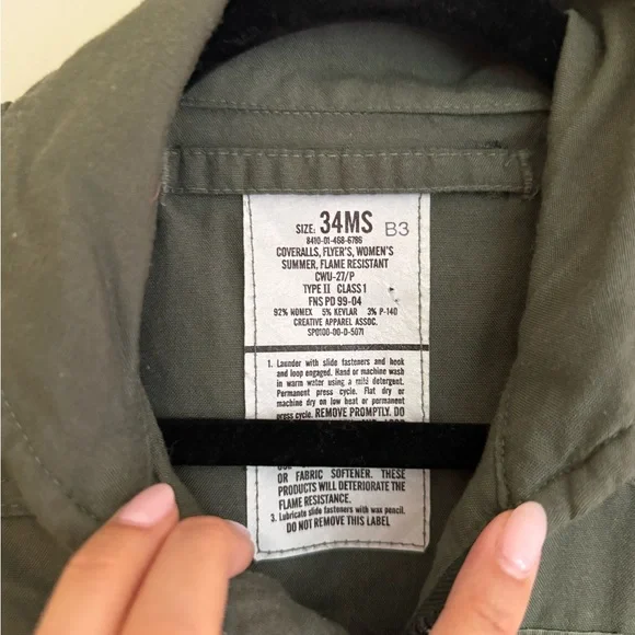 Vintage Women’s Coveralls Flight Suit - Picture 8 of 8